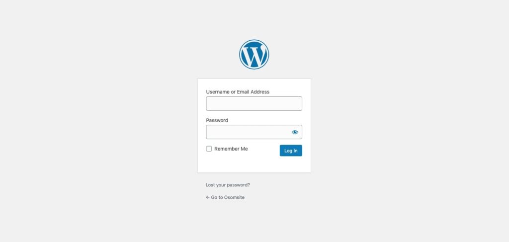 wordpress-login-page-native