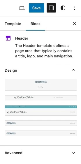 Header Designs In WordPress 6 6