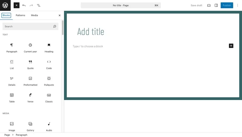 Karma next blocks site editor
